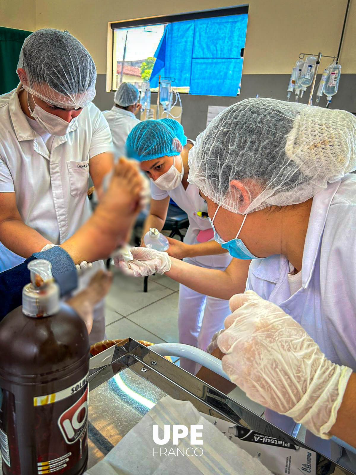 Estudiantes de Enfermería UPE realizan Prácticas Profesionales en el Hospital Distrital de Pdte. Franco